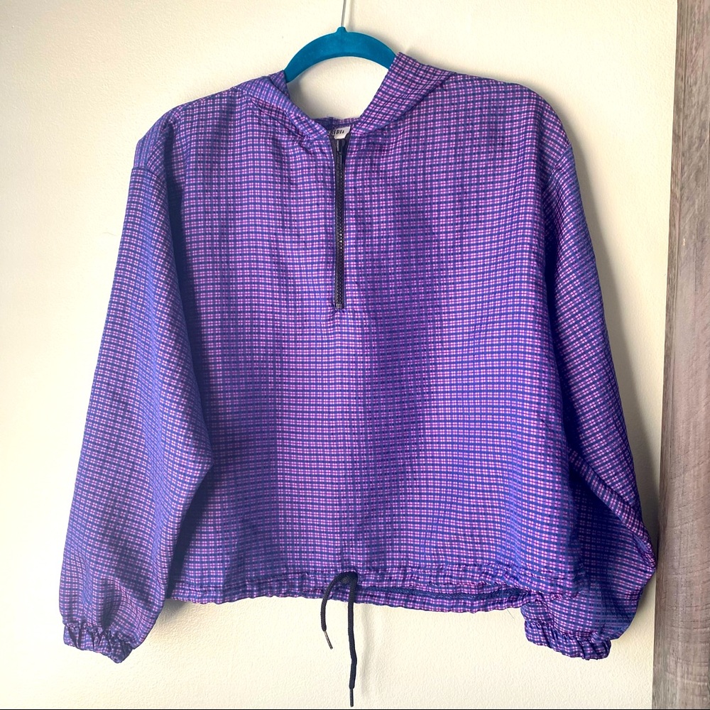 Vintage 90’s cropped wind breaker jacket